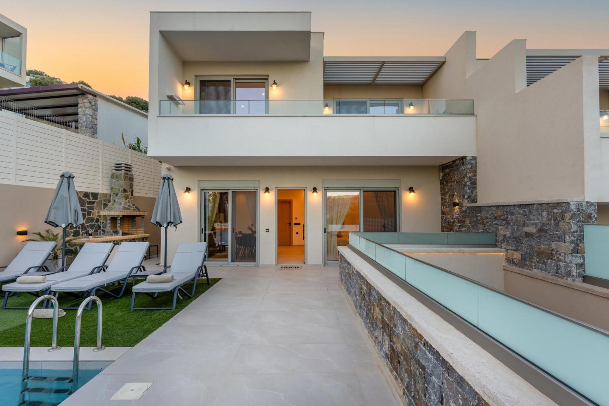 Nemesis Villas Plakias Buitenkant foto