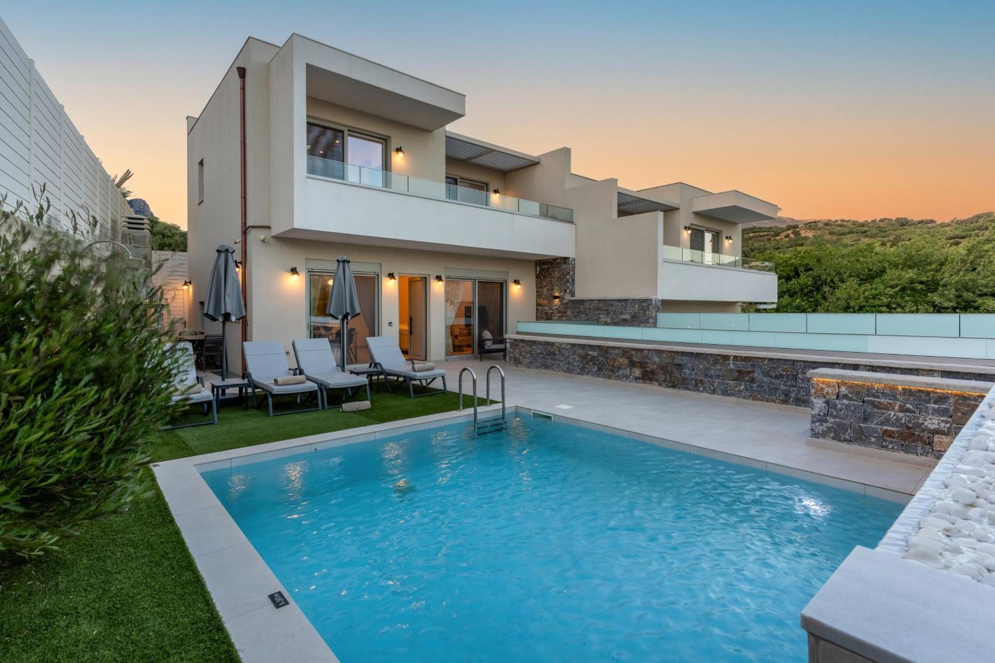 Nemesis Villas Plakias Buitenkant foto