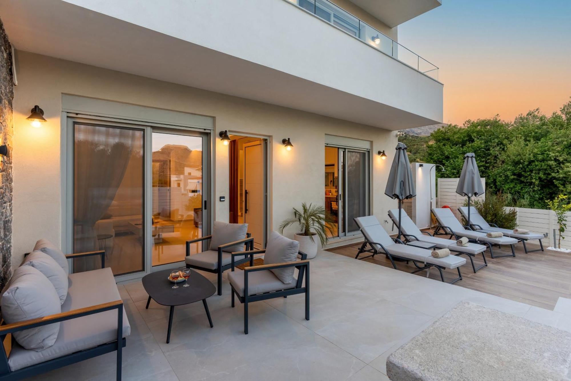 Nemesis Villas Plakias Buitenkant foto