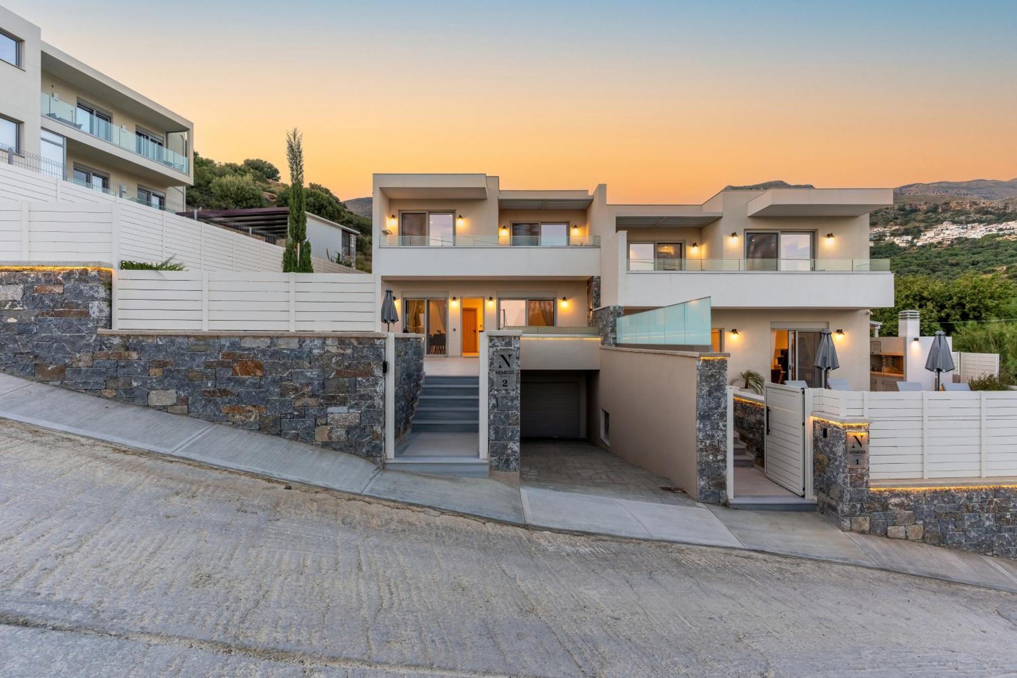 Nemesis Villas Plakias Buitenkant foto